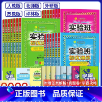 [2本套]语文人教+数学北师大 一年级下 [正版]2024新实验班提优训练二年级上册三年级上册一年级四年级五六年级语文人