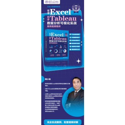 左手EXCEL右手TABLEAU数据分析可视化入门案例视频精讲