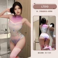 九里晴川情趣内衣游戏制服连体衣开档免脱二次元系列武则天 九里晴川LT010[武则天连体衣-紫] 均码