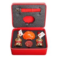 五粮液金装好柿成双礼盒52度浓香型白酒50ml*2瓶[品鉴用酒介意勿拍]