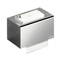 陇步昇LBS-ZJH02 120mm*115mm*125mm不锈钢卷纸筒方形纸巾盒60个/箱(计价单位:箱)不锈钢本