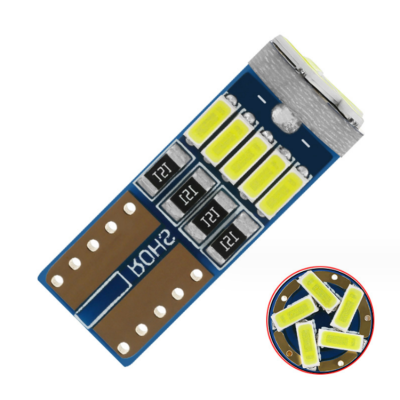 晗枫鸟 示宽灯改装汽车led小灯泡t10超亮阅读灯牌照灯12v插灯泡通用 个