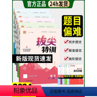 语数英 七年级下 [正版]2024新版初中拔尖特训七八九年级下册语文数学英语物理化学人教版同步练习册尖子生高分题库必刷题