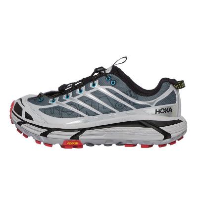 Hoka One One男运动鞋缓震跑步鞋Mafate Three 2 Wordmark耐磨户外鞋日常通勤
