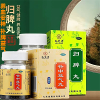 [1个组合装 养血安神 补脾益气]九芝堂 归脾丸+补中益气丸 益气健脾养血 安神头晕乏力心悸失眠多梦食欲不振调理肠胃脾虚