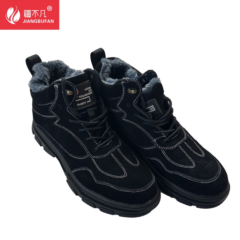 [疆不凡]翻毛白线防寒鞋X06双