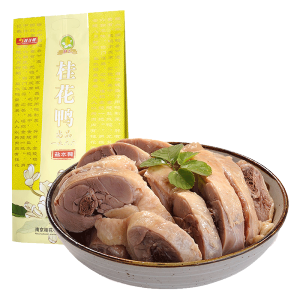 桂花鸭 尚品1966盐水鸭 1000g 整鸭南京特产送礼袋鸭肉零食熟食卤味小吃