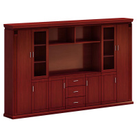 中豫鑫泽 ZYXZ4052435木质文件柜展示柜油漆贴木皮资料柜书柜 组合柜