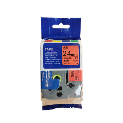 揽盈 LYD1-241 24mm*8m标签机色带(计价单位:盒) 红底黑字