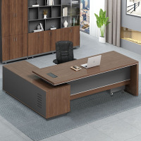 创世人 芬乾系列老板桌经理主管桌办公桌2.0m班台
