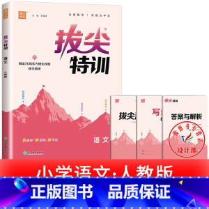 单本[人教版]语文 四年级上 [正版]2025春拔尖特训英语外研版一年级起点英语练习册外研社小学一二三四五六年级上册下册