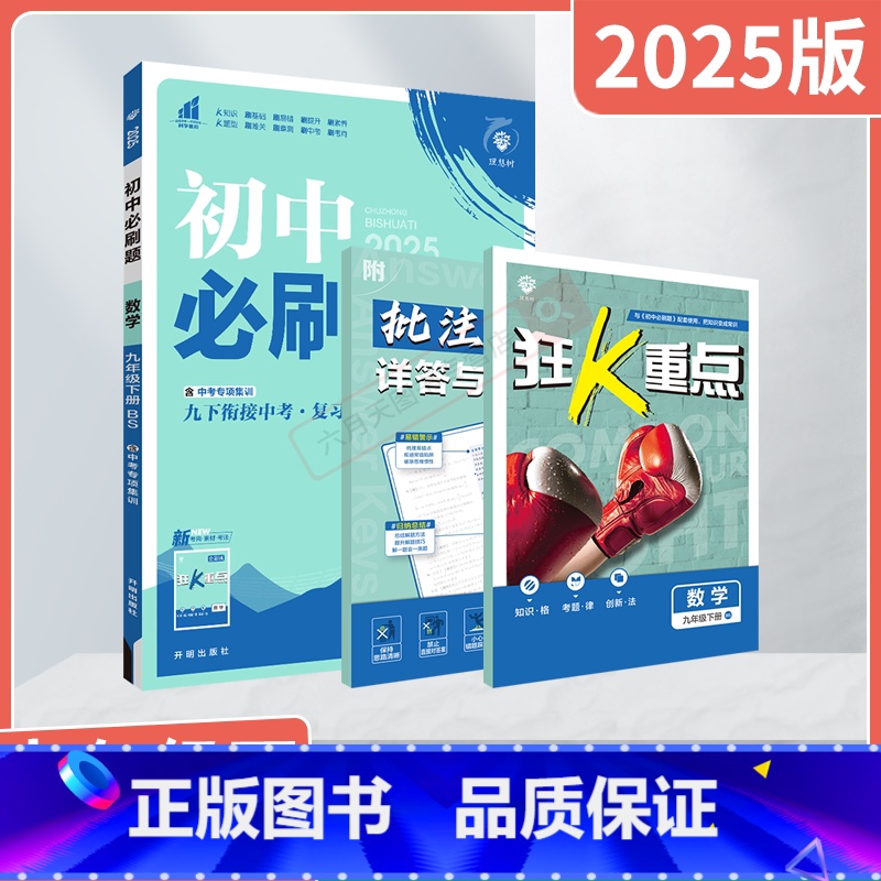 数学[沪科版] 九年级下 [正版]2025春适用初中九年级下册数学HK沪科版杨文彬中考专项集训9年级下上海科技同步课时作