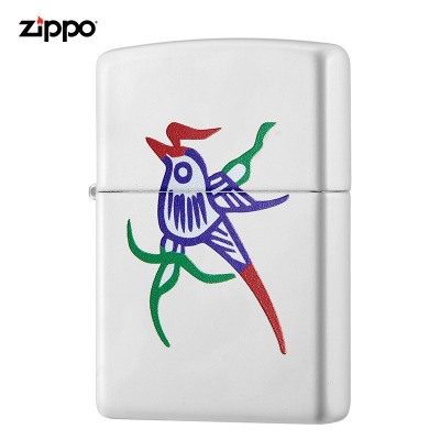 ZIPPO芝宝打火机美国原装ZIPPO防风煤油打火机麻将系列214-C-000032