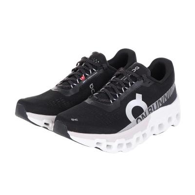 ON男士专业长跑训练缓震越野跑鞋云 monster 黑白大底回弹马拉松 jo