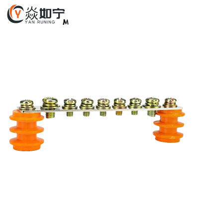 焱如宁 零地排带绝缘子10孔 个