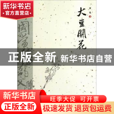 正版 大豆开花 梦也著 宁夏人民出版社 9787227048848 书籍