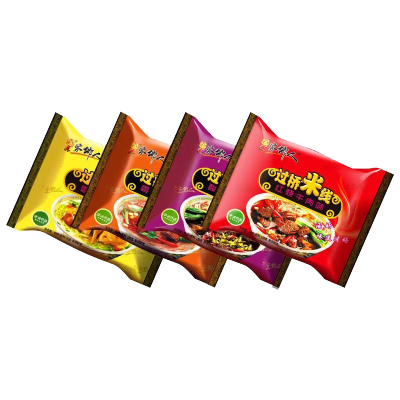 家乡人过桥米线2袋装混合口味酸辣袋装家鄉人方便速食正宗云南风味砂锅粉丝米线混合味2袋