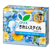 花王乐而雅进口护垫72片*3包组合装无香型日用卫生巾棉柔超薄干净清爽