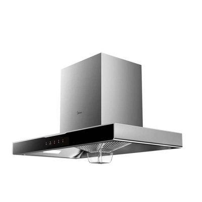 美的(Midea) CXW-260-T33A 家用抽油烟机大吸力欧式顶吸排烟机智感干洗触屏易操作吸油烟机