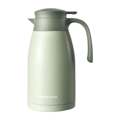 康巴赫保温壶1500ml大容量密封防漏灰豆绿KH-H15B02
