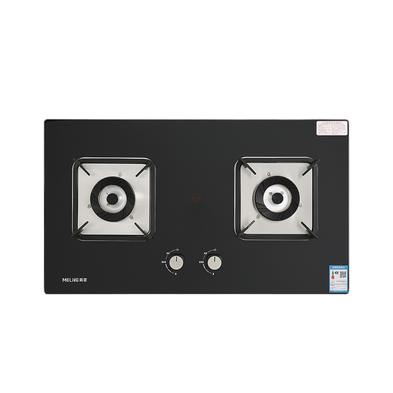 C美菱(MELING)燃气灶4.5kW大火力钢化玻璃灶具JZY-MZ-QB212S(液化气)