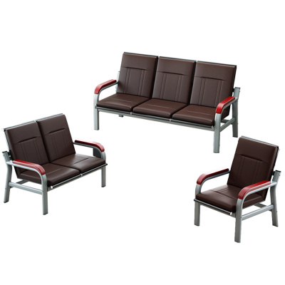 班龙休闲沙发1+2+3棕色套