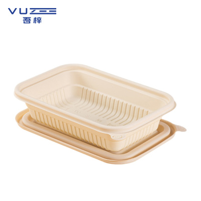 吾梓 一次性餐盒 500ML300套 箱
