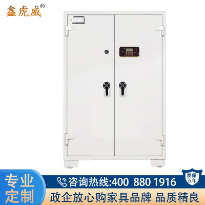鑫虎威 加厚钢制存储柜密码锁双门管制器械存放柜带滚轮保管柜枪柜