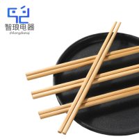 万允 家用竹筷子 24cm(10双)/盒