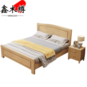 鑫木樽宿舍床+床头柜1.2m套