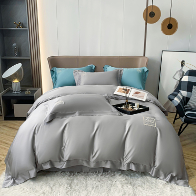 华人情思 奢简兰精天丝绣花四件套 220*240cm/套