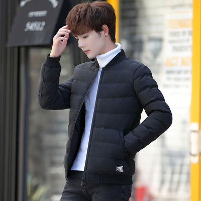 NEWLAKE男士棉衣外套2020冬季新款韩版帅气加厚短款立领棉袄男装羽绒棉服棉衣