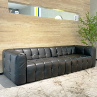 富牌U16沙发(全皮)代简约直排头层牛皮云朵琴键真皮沙发网红款