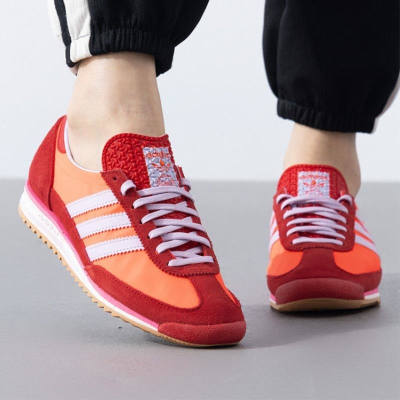 ADIDAS阿迪达斯三叶草休闲鞋SL 72 OG W低帮女鞋运动鞋JH7392 D