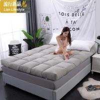 加厚软床垫榻榻米1.5m床1.8m床双人单人学生宿舍垫被床褥垫子地铺 三维工匠