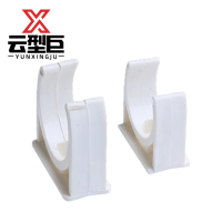 云型巨 PVC穿线管管卡U型管卡配件鞍型管卡管夹 50个*25mm 单位:包