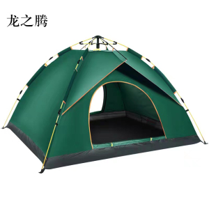 龙之腾3-4人单层速开防雨帐篷200*180cm