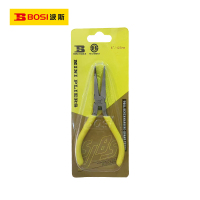 波斯(BOSI)迷你扁嘴钳(5"/125mm)把