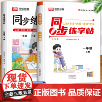 一年级练字字帖同步人教版带笔画笔顺 小学1上册下册语文同步练习生字练字帖每日一练小学生专用写字控笔训练儿童硬笔书法描字描