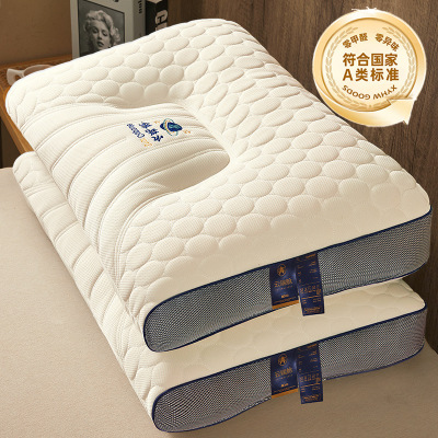 定云端舱枕头太空舱枕芯按摩枕头一对家用酒店宿舍学生护颈椎