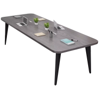 中豫鑫泽 ZYXZ5030121 会议桌简约现代长方形办公室小型会议桌 1.8米单桌