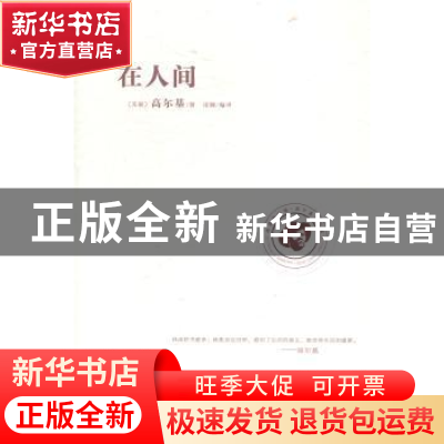 正版 在人间 (苏)高尔基著 远方出版社 9787555503620 书籍