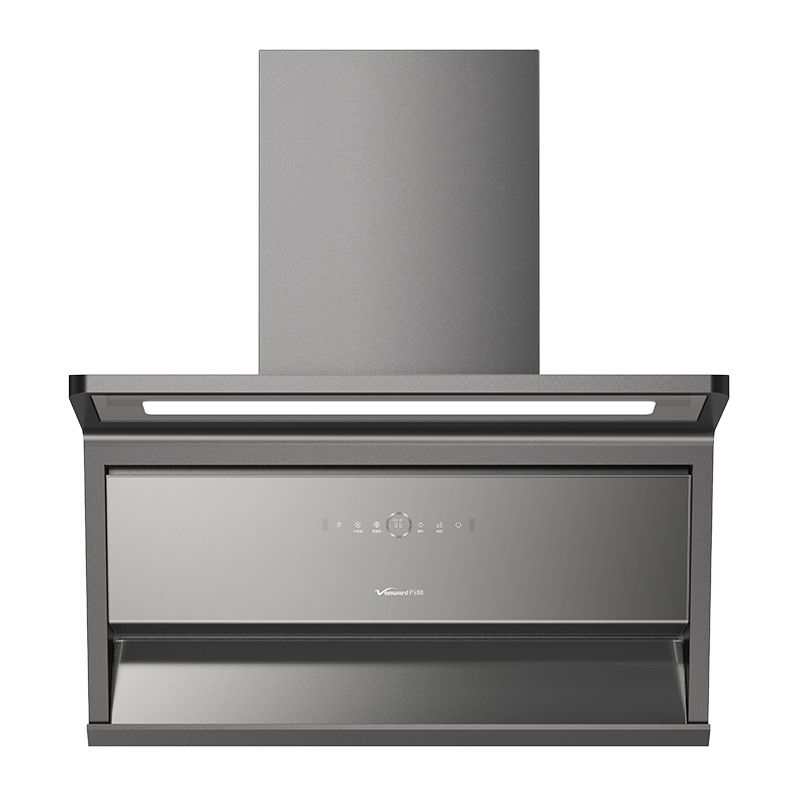 万和 CXW-240-L12QC3-Pro 顶侧双吸油烟机 25m³/min 挥手感应 钢化玻璃面板 一级能效 8年质保