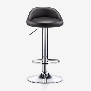 迅众 加大底盘吧台椅简约高脚凳吧台凳收银椅手机店凳子前台椅升降转椅高凳子酒吧椅物业接待椅凳升降椅 高款吧台椅