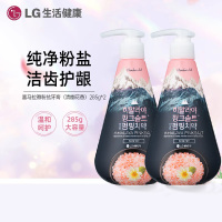 LG竹盐 喜马拉雅粉盐派缤牙膏(清幽花香)285g*2瓶