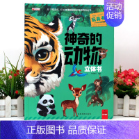 神奇的动物+探秘海洋+我们的身体翻翻立体书 [正版]神奇的动物立体书儿童3d立体书幼儿早教书籍0-1-2-3-4-5-6