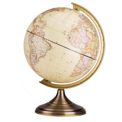 得力(deli）地球仪学生用小号中号大号复古地球仪摆件高清