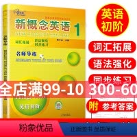 [正版]子金传媒 新概念英语1名师导练新概念英语1习题大全课课语法精讲精练拓展阅读新概念英语阅读理解练习朗文外研新概念