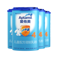 【优惠套餐】Aptamil爱他美儿童配方奶粉（德国原装进口 爱他美4段800g 36-72个月）*4