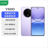 vivo Y500 龙晶紫 12GB+256GB 天玑7300 5G芯 8200mAh电池 90W充电 高清影像 5G 手机